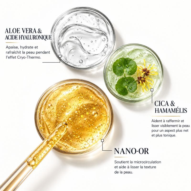 NAYA BODY — Gel Cryo-Thermo Raffermissant Doré