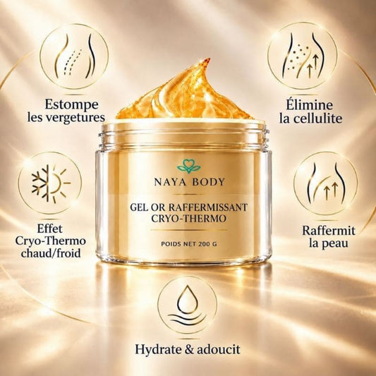 NAYA BODY — Gel Cryo-Thermo Raffermissant Doré